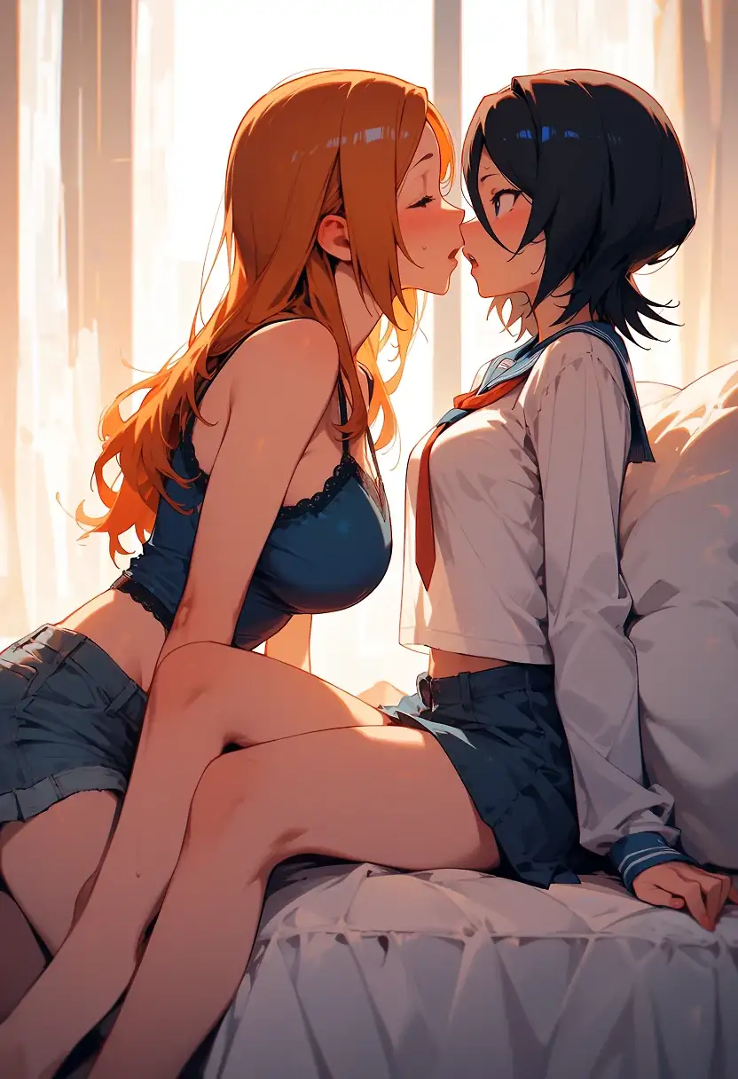 love - rukia, orihime