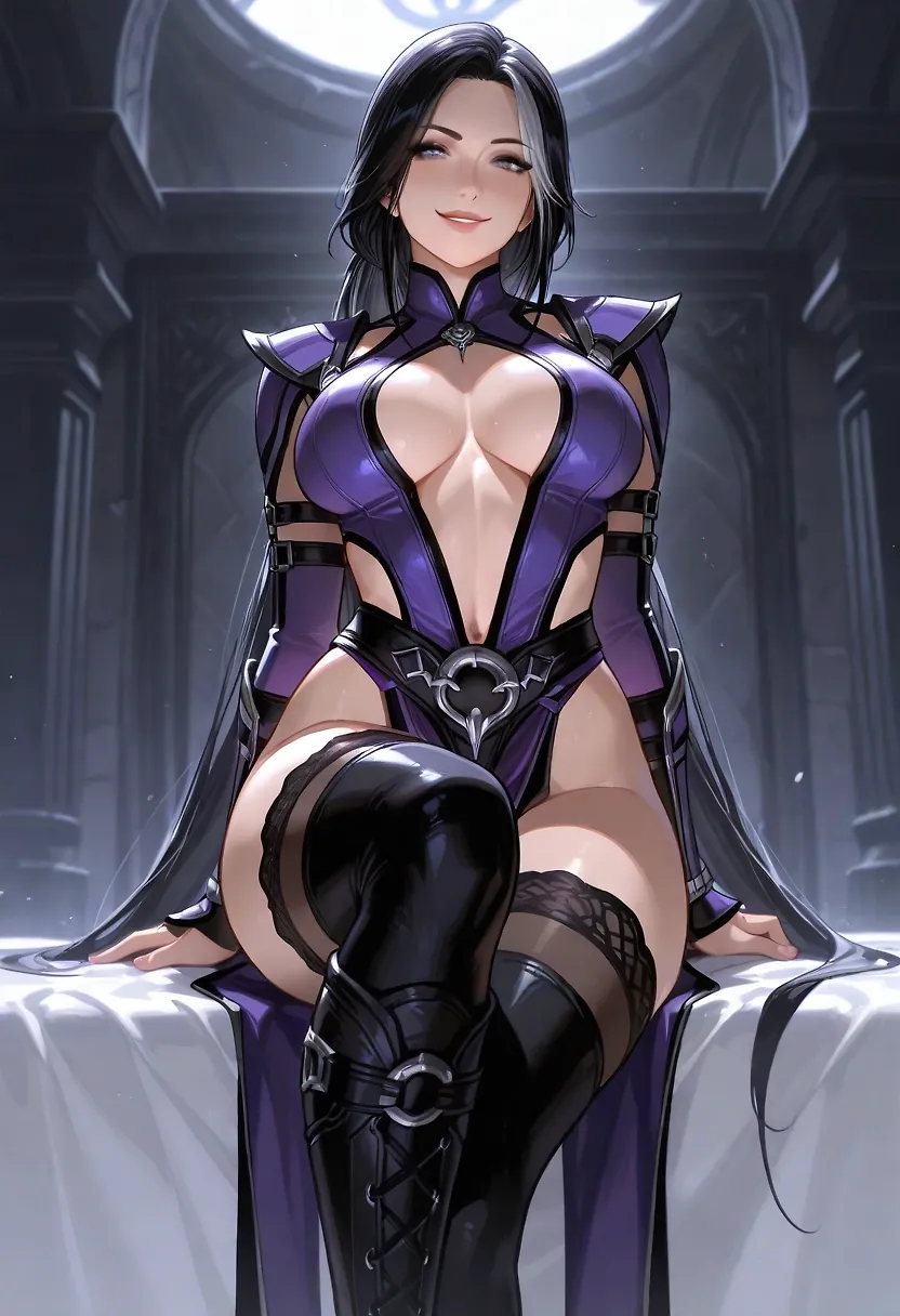 AI art "Sindel, Mortal Kombat"