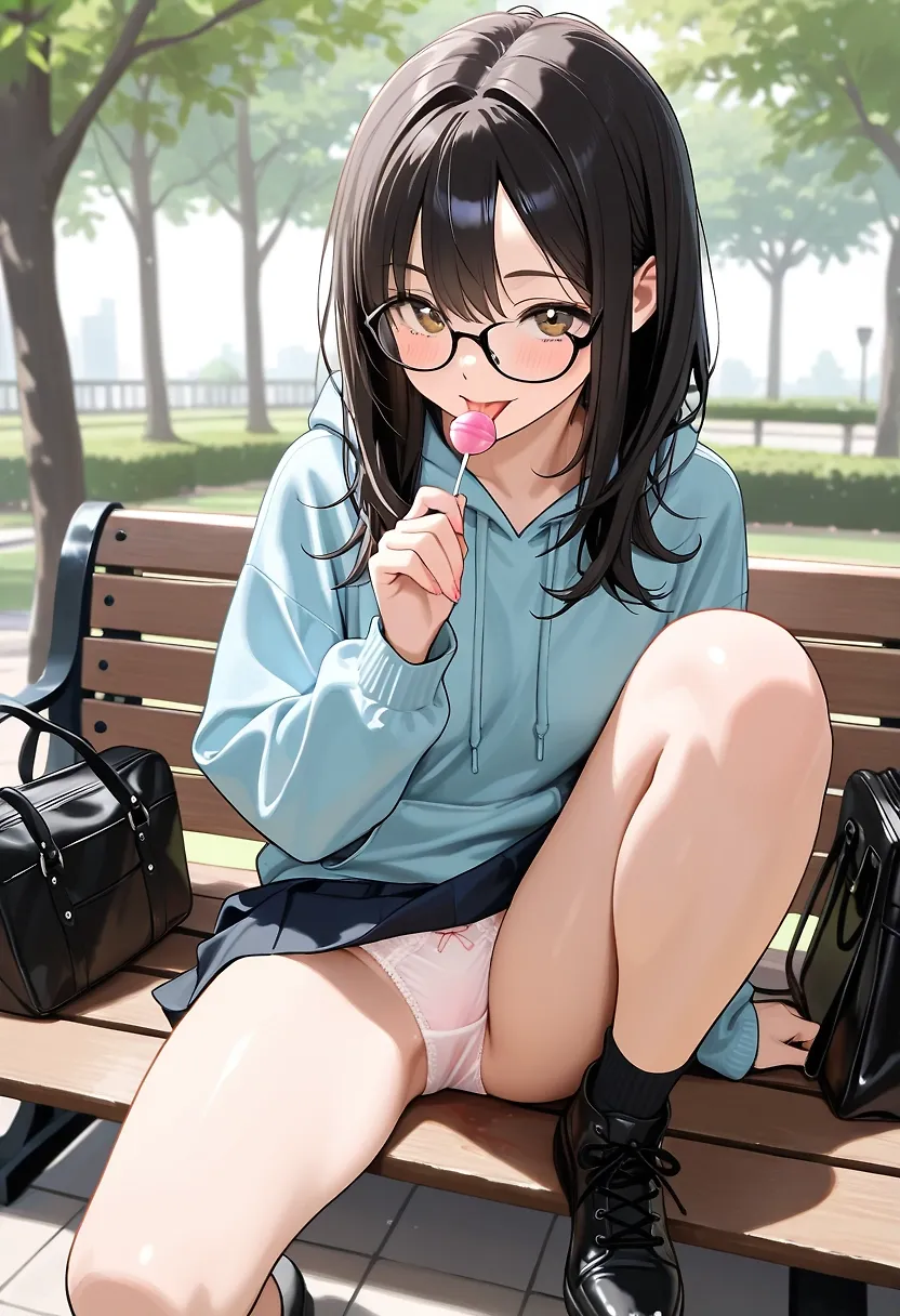 AI art "キャンディ"