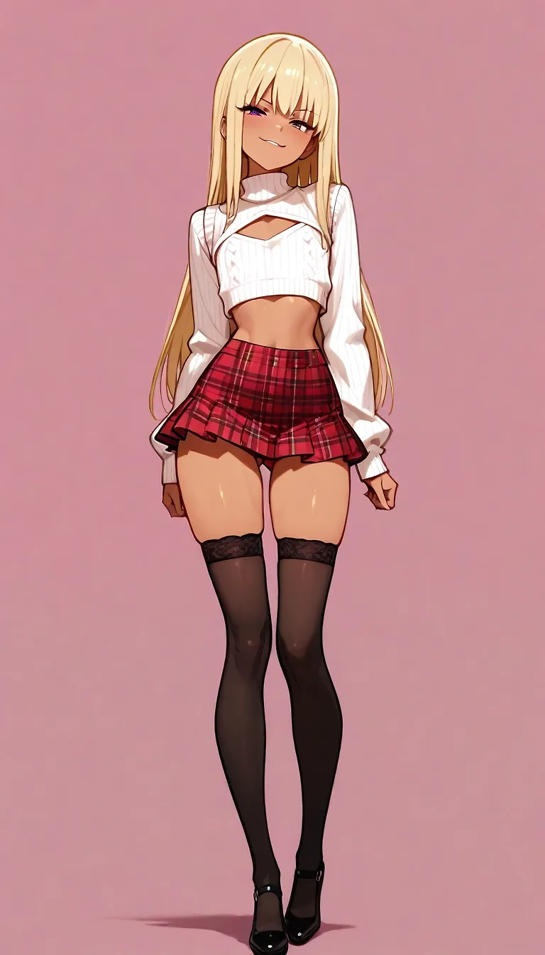 AI art "Blonde College Library Slut"