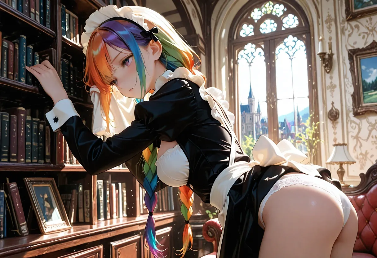 Black maid outfit