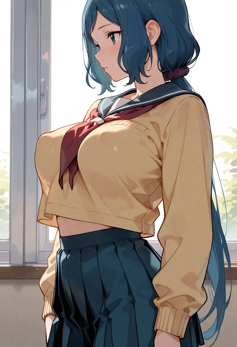 AI art 'リン子ママの青春 前'