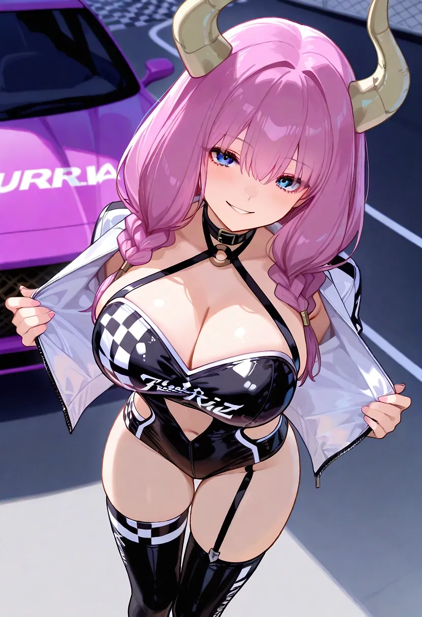 AI art "Aura race queen"