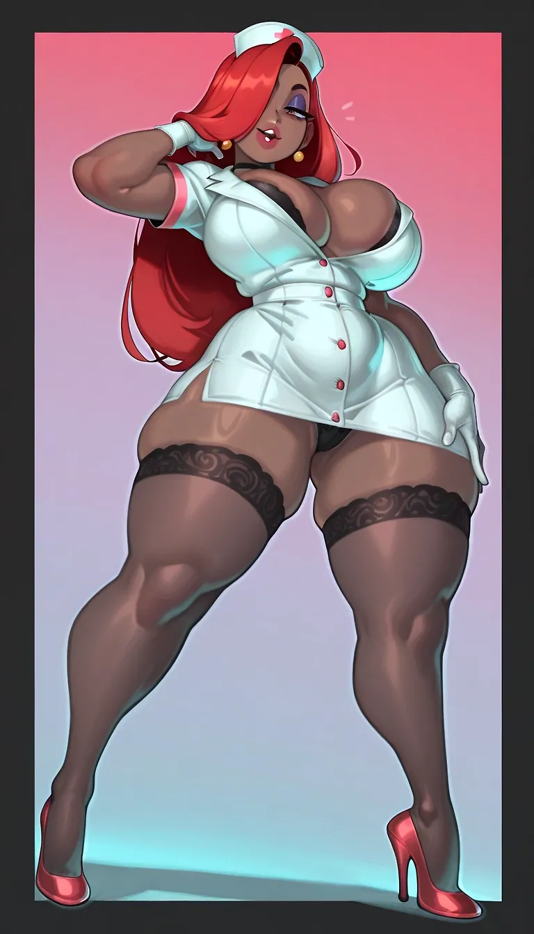Race Swap Jessica Rabbit Nurse
