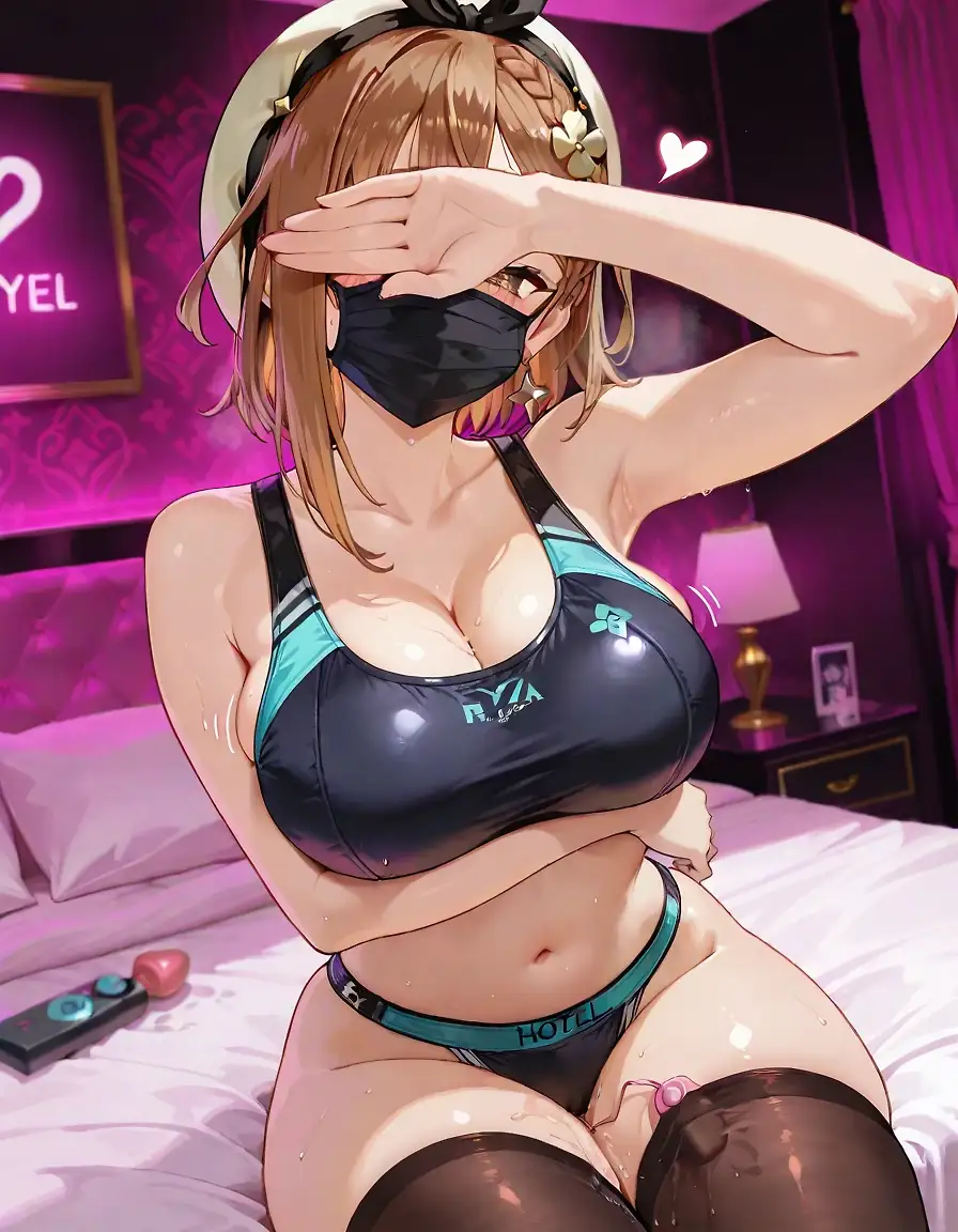 AI art "Ryza's Clothed Paizuri"