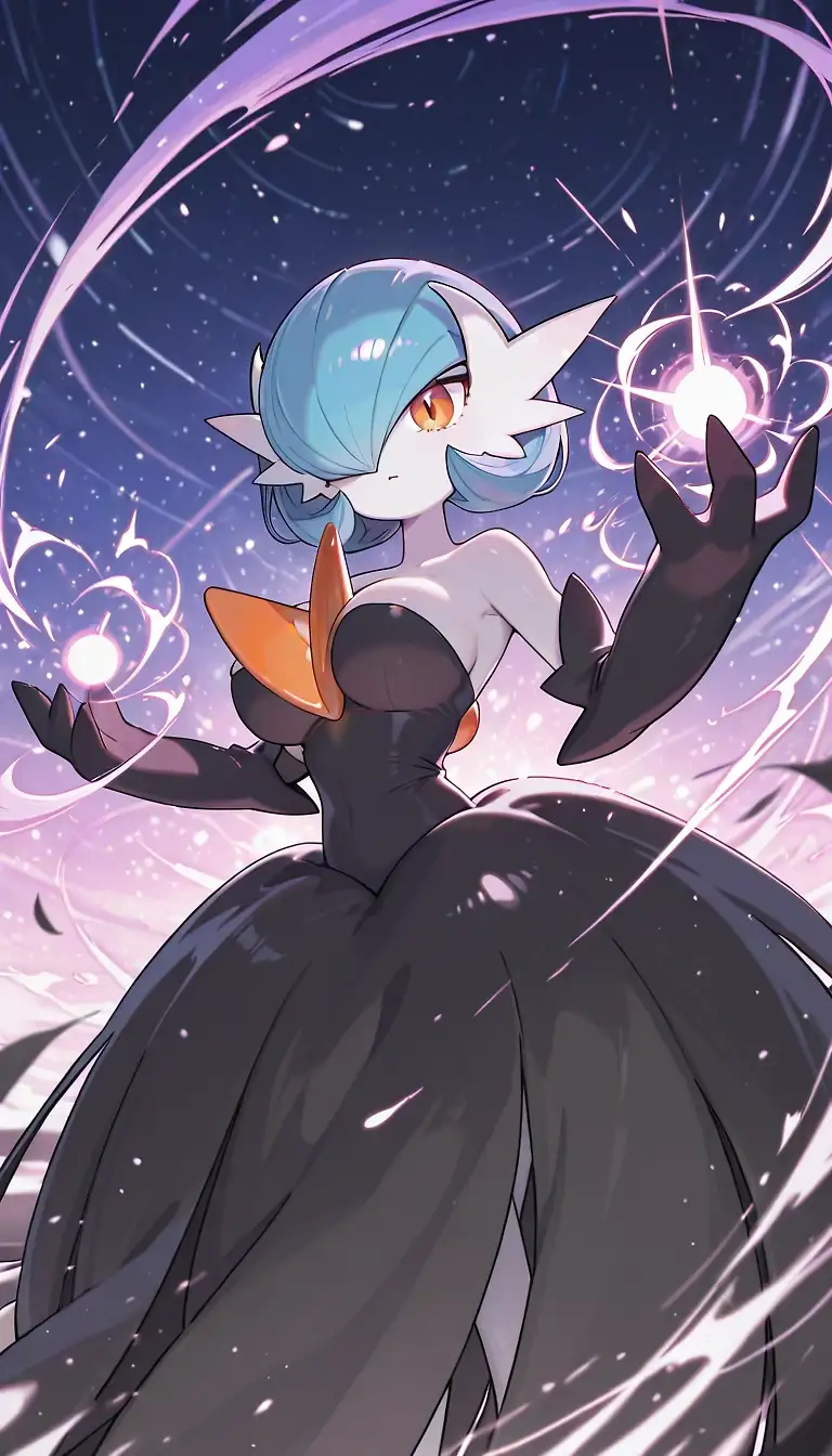 AI art 'Mega Gardevoir'