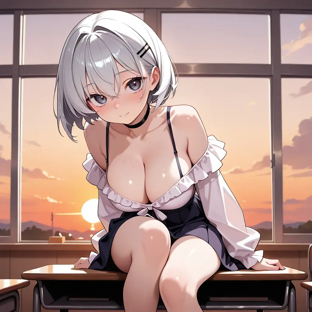 AI art 'Hmm what are you looking at?'
