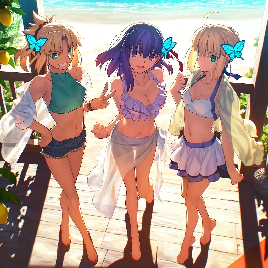 AI art "☀️Summer☀️"