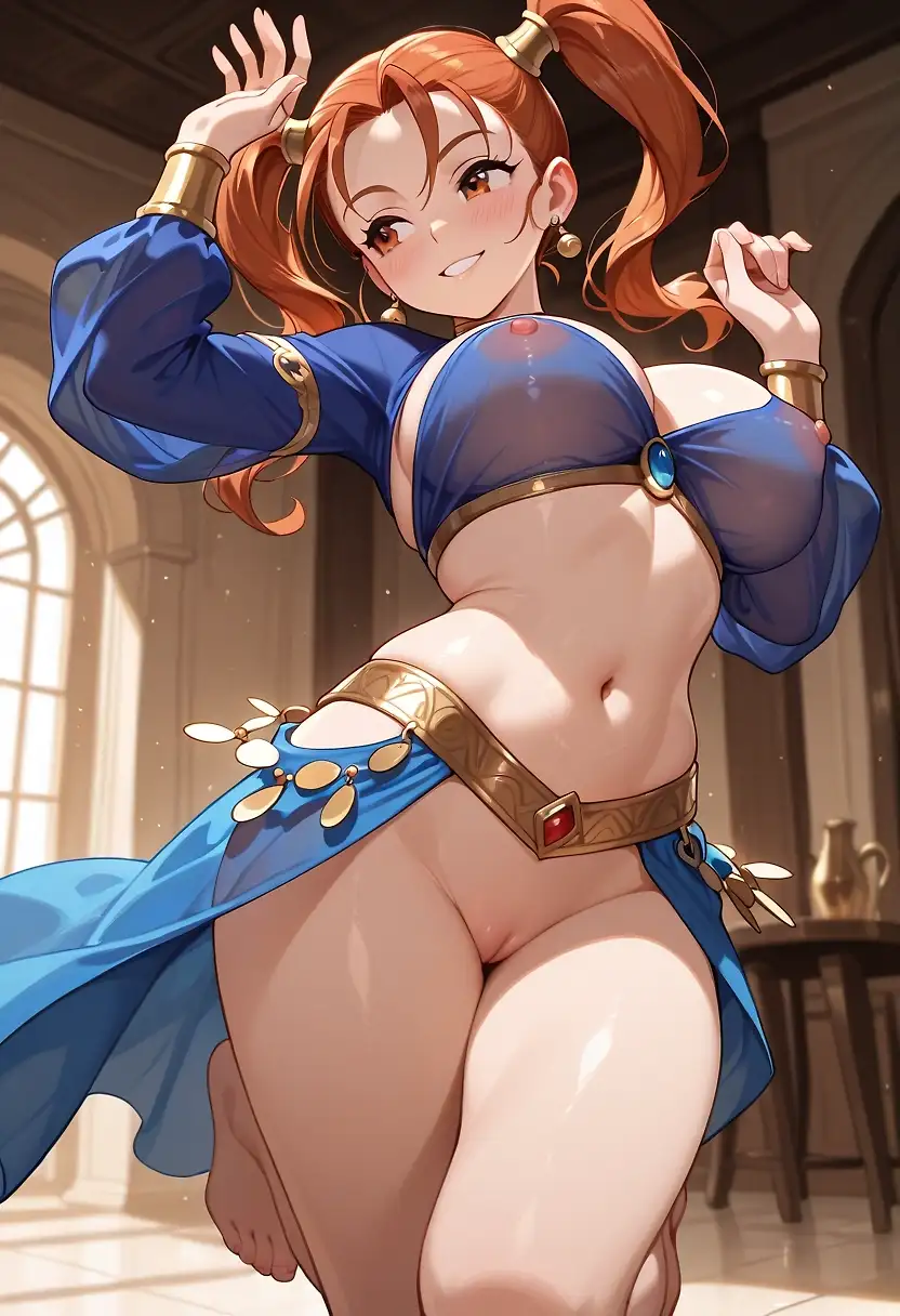 AI art "Belly Dancer Jessica"