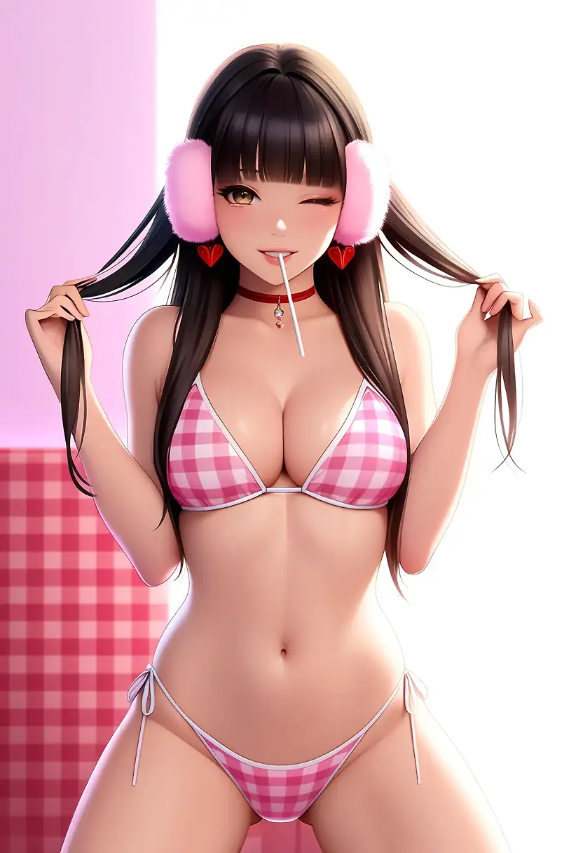 AI art 'Otaku gyaru'