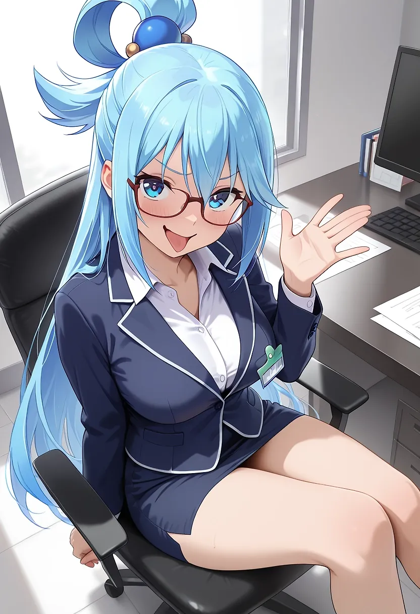 Aqua at the office