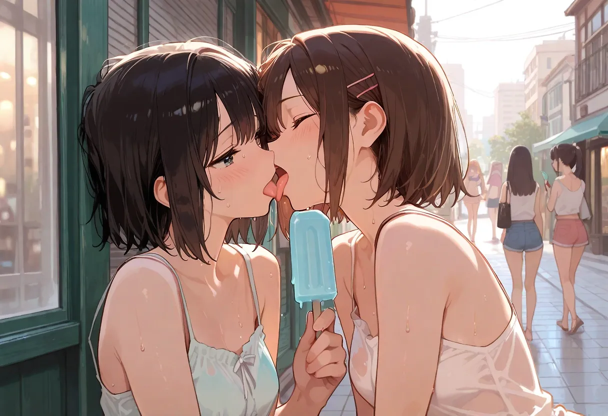 Eat ice cream. (Of course, naked)