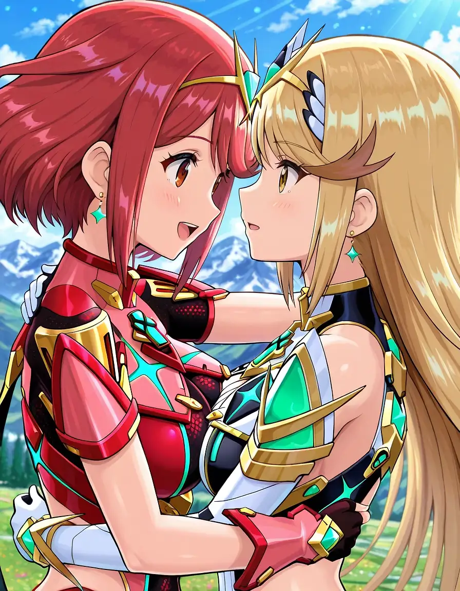 Pyra & Myra (yuri)