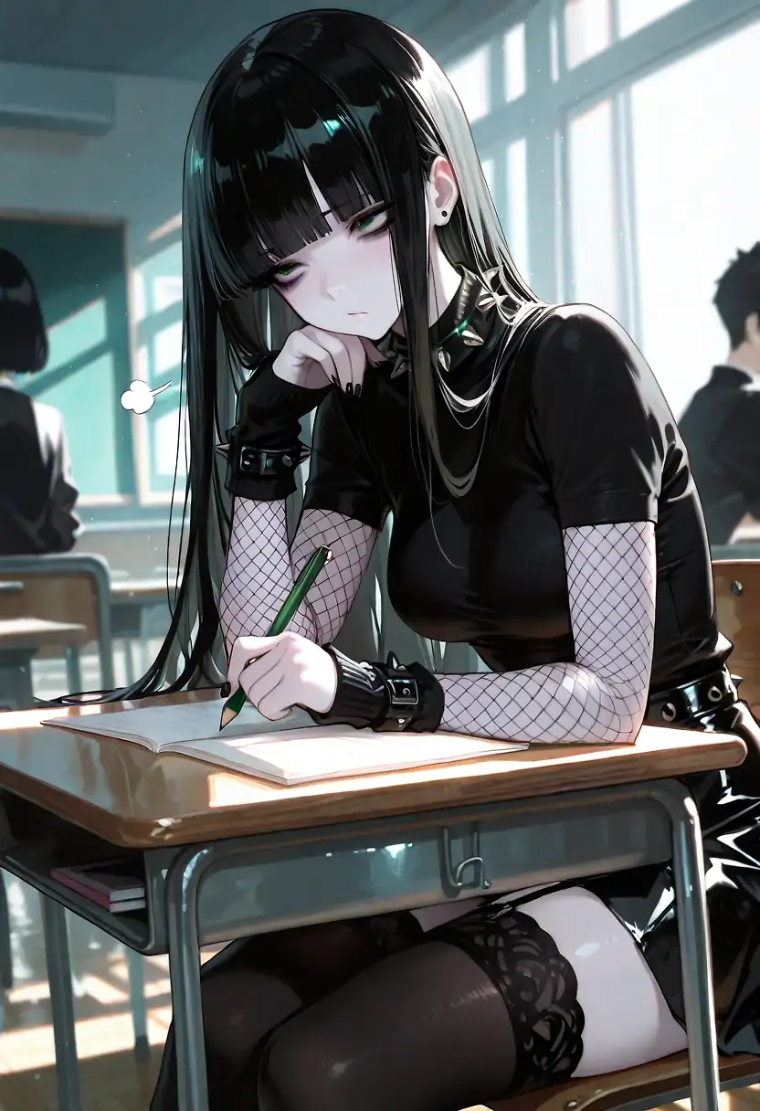 [SFW] Platonic Goth Girl Outtakes