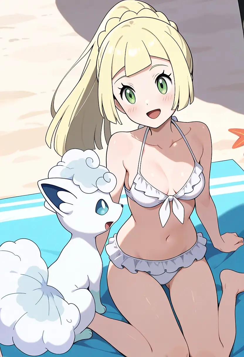 Alolan Beach Fun