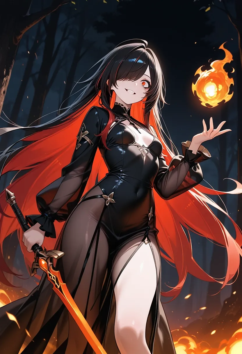Psycho Clea wielding fire 🔥