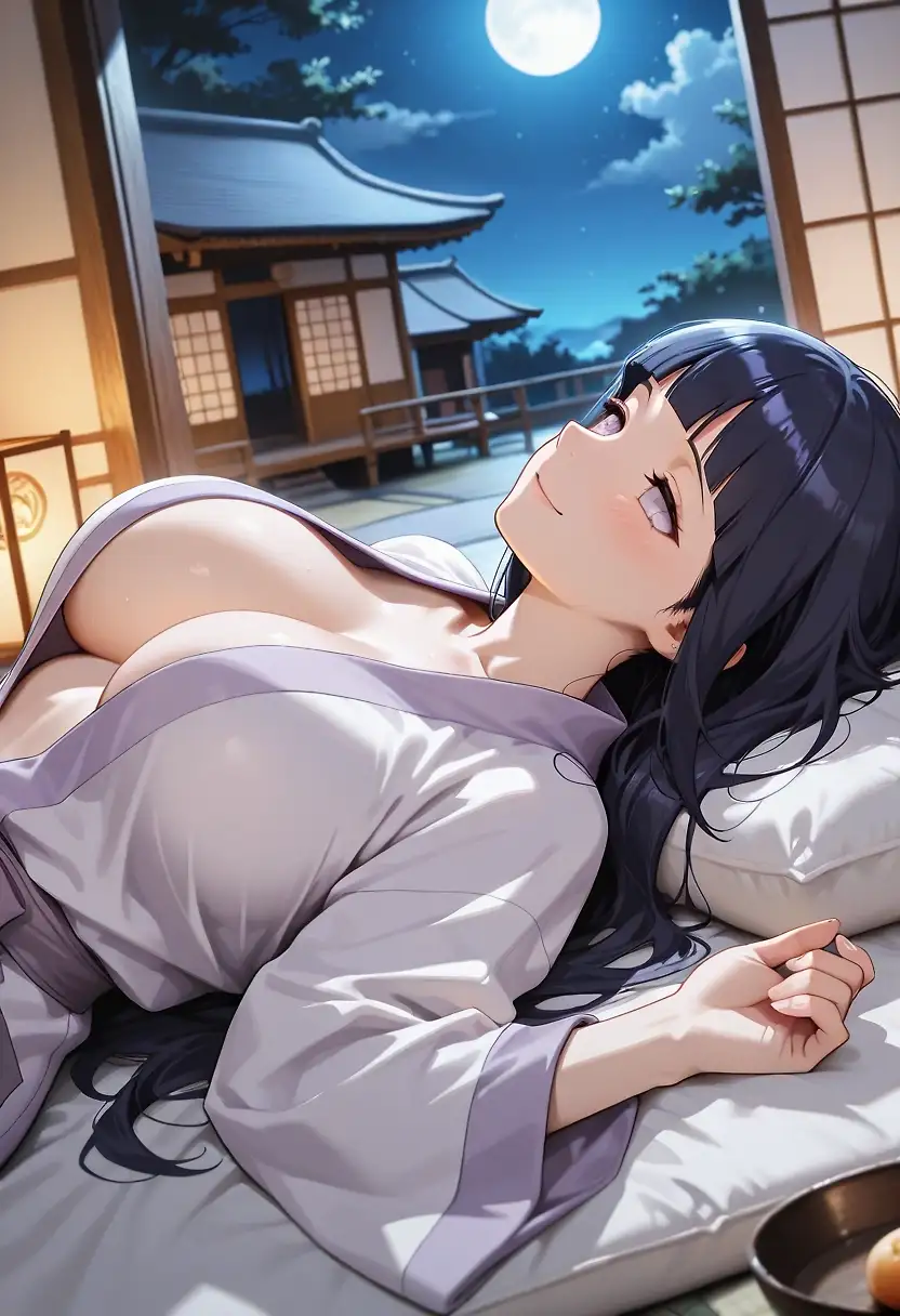 AI art "Moonlit nights (Naruto)"