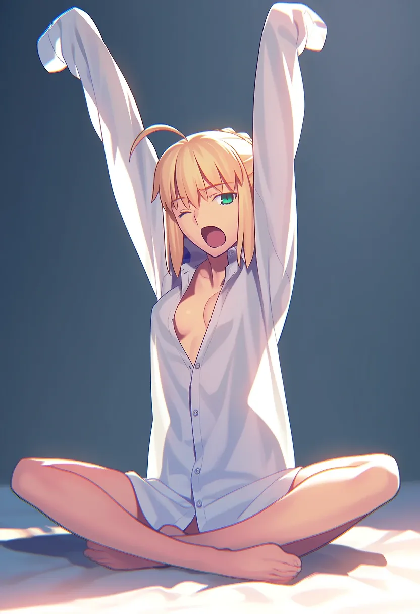AI art "Saber"