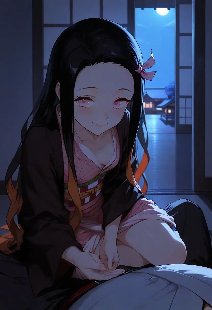 AI art 'Nezuko 01'