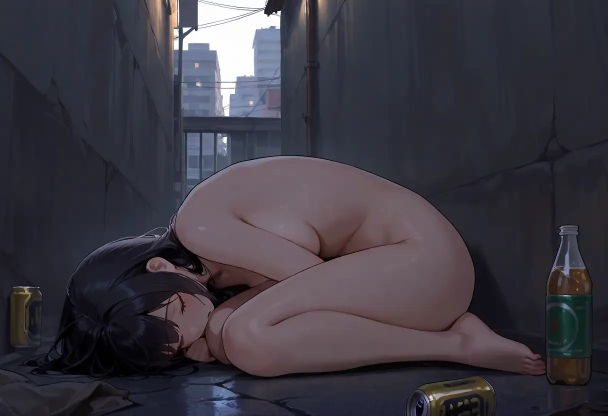 AI art "hammered nude girl 1"