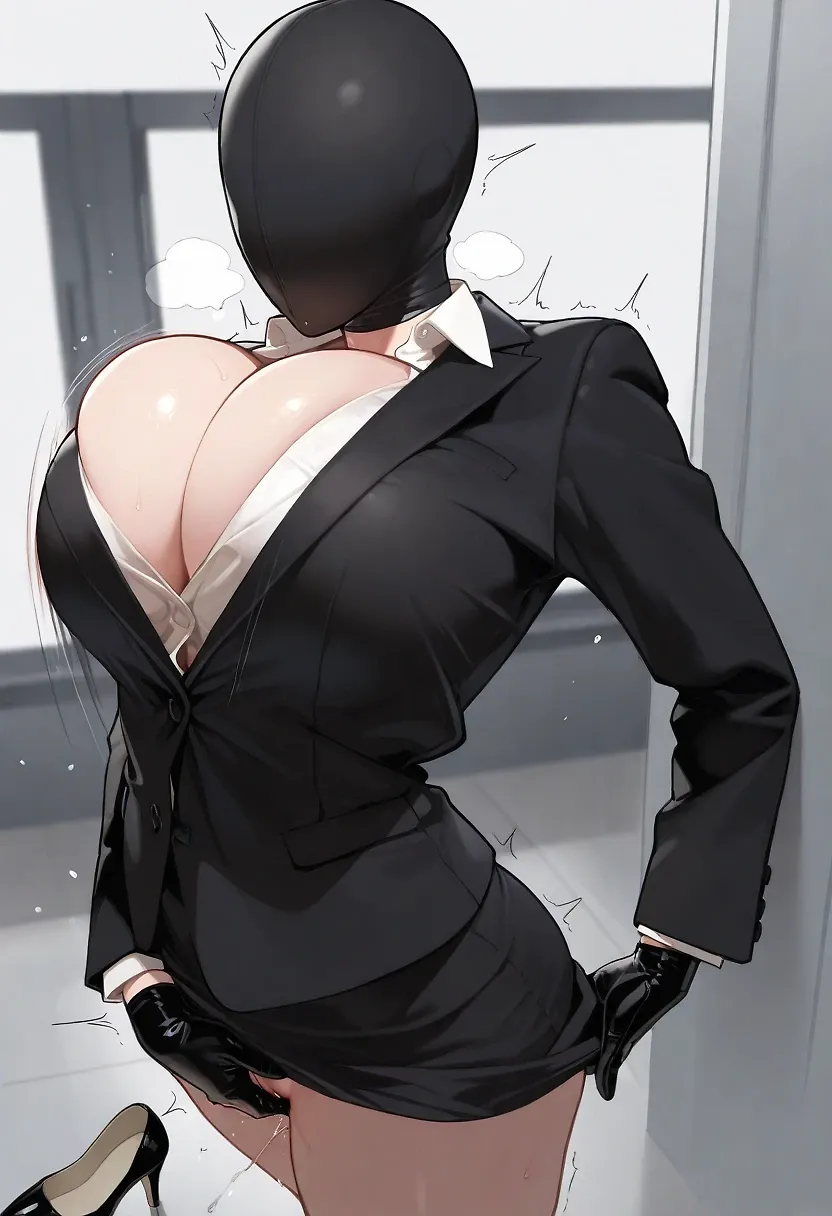 Pervert Masked Secretary