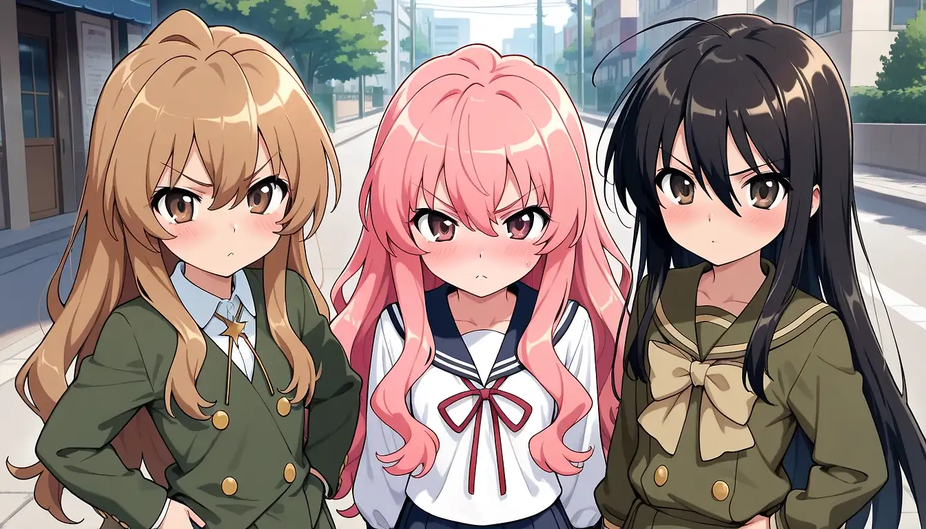 AI art 'Aisaka, shana, louise'