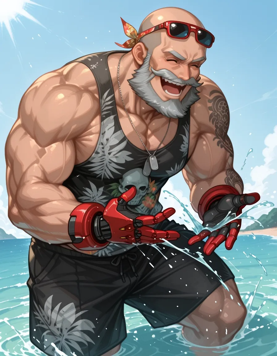 AI art "Summer Jack"