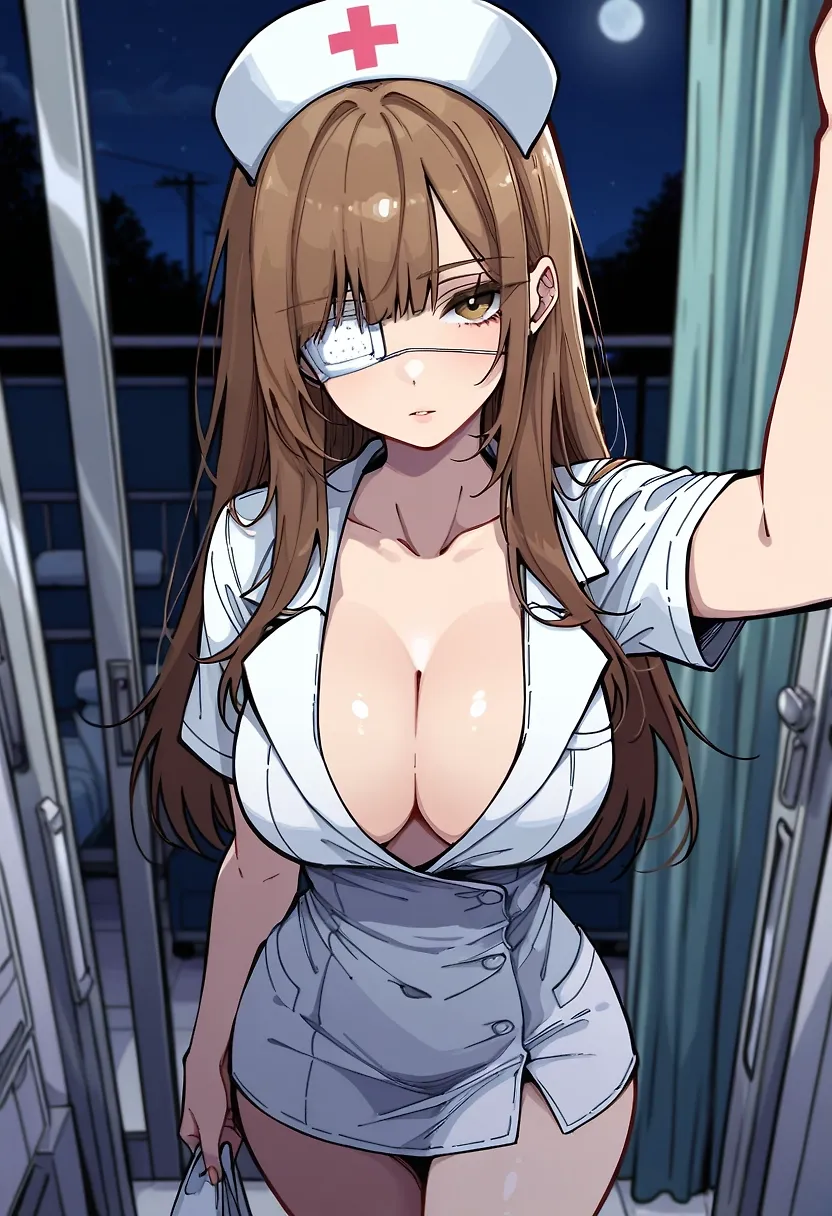 AI art "ナース"