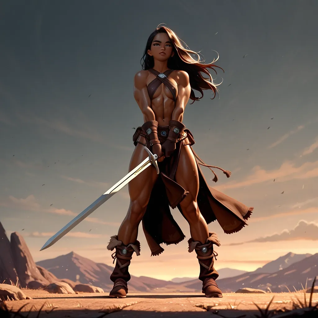 Barbarian girls