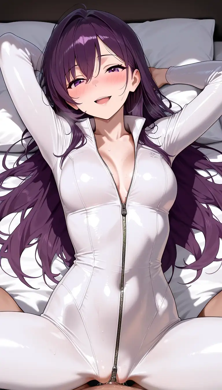 White long wetsuit