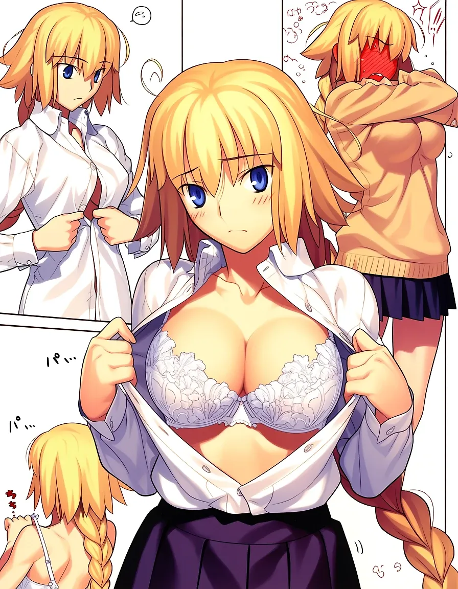 AI art "Jeanne d'Arc"