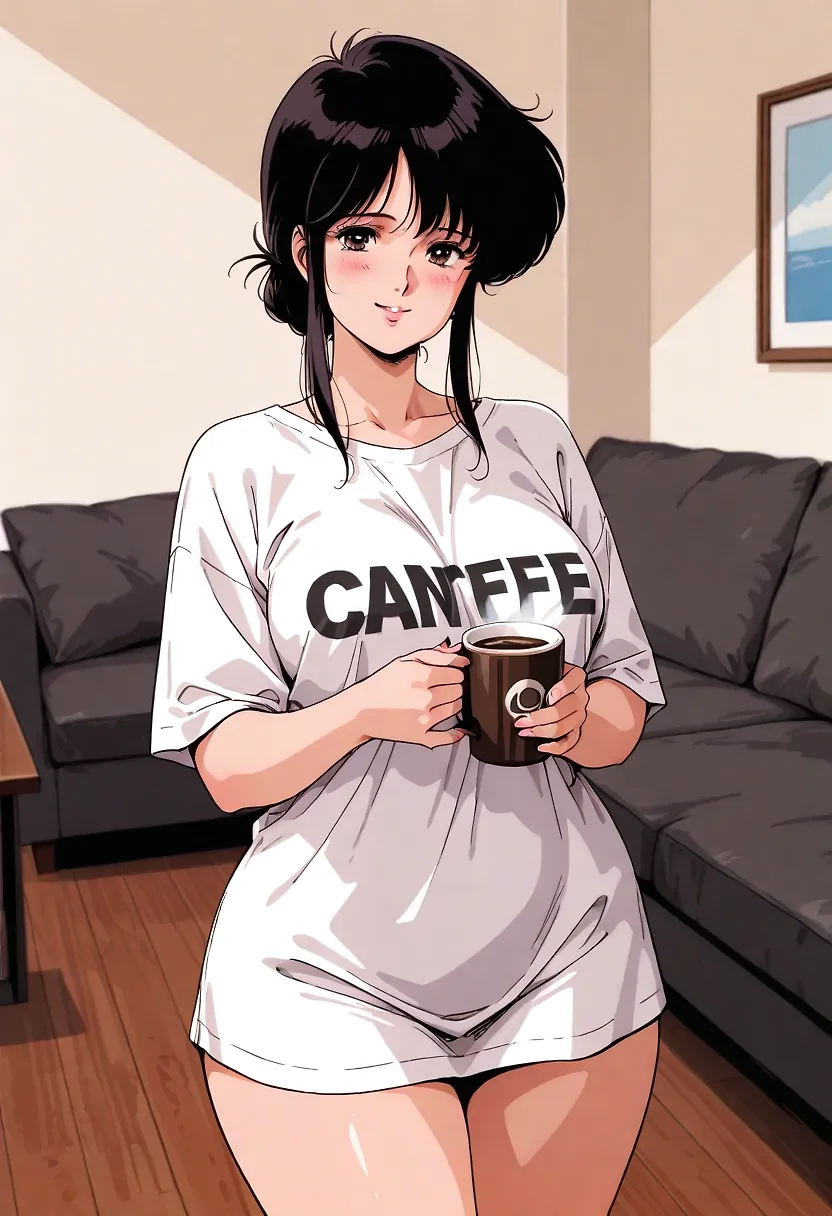 Morning with Satomi at your place, part 1
