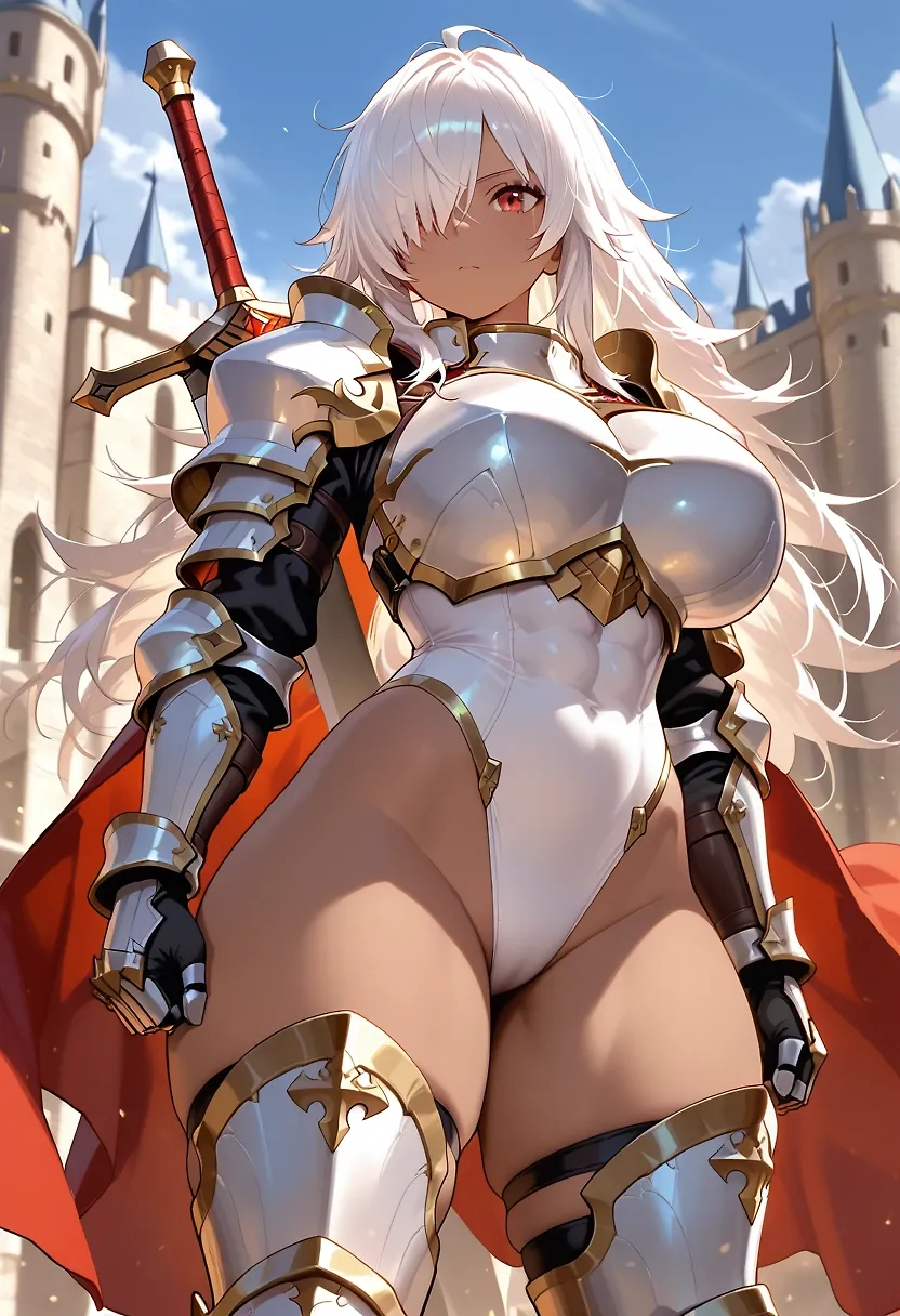 I'm not sure if i like her more with her hair covering one eye or with both eyes visbles
