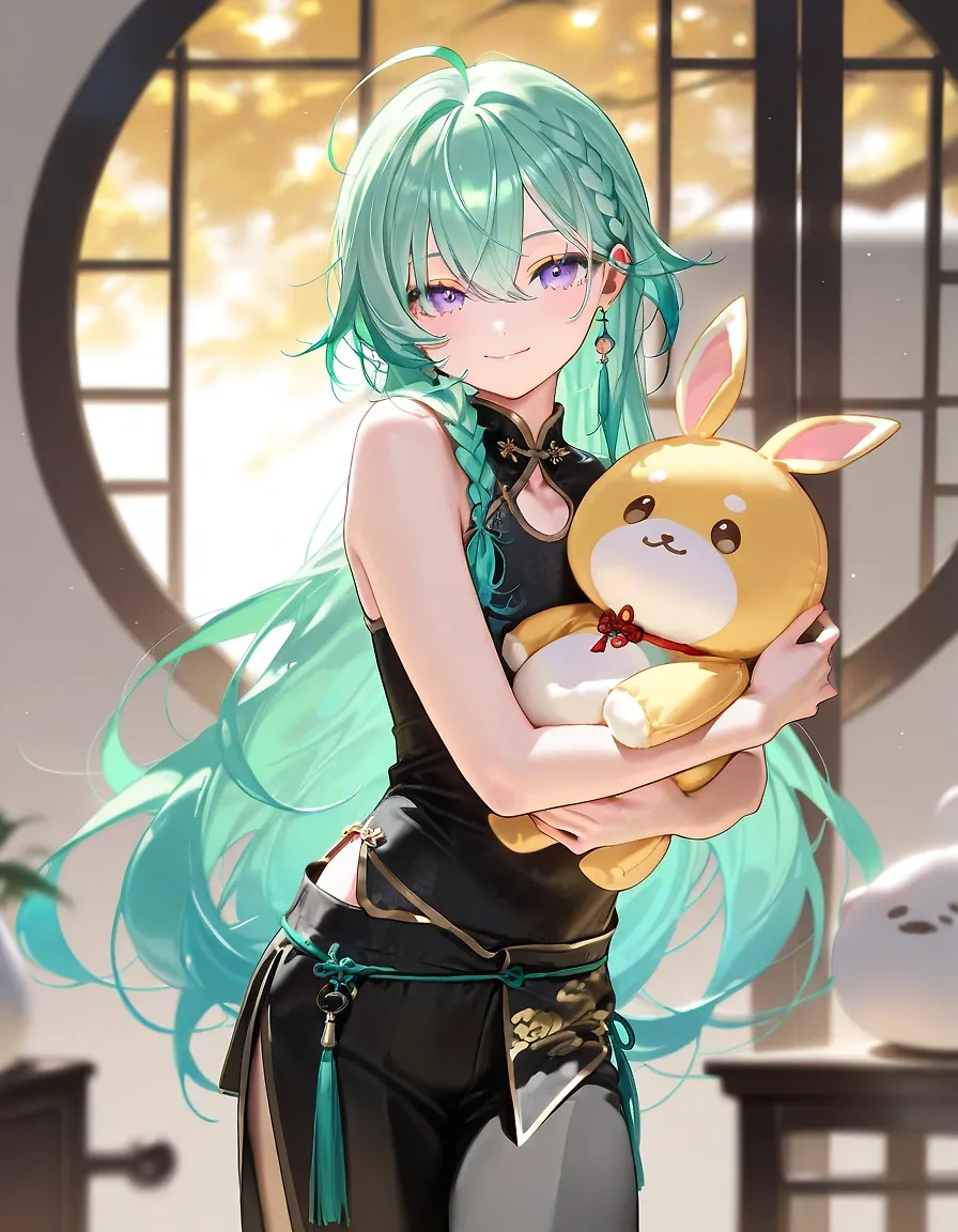 AI art "cheongsam(2)"