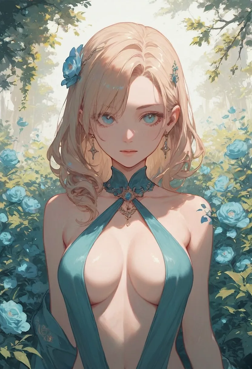 parted breast