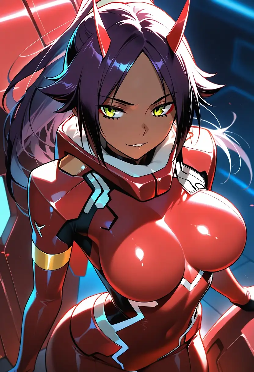 yoruichi cosplay zero two