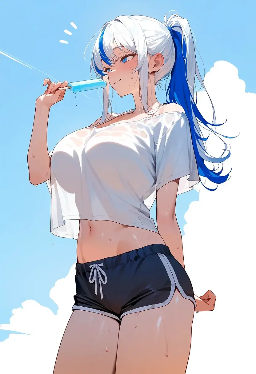 AI art 'Kairi trying to cool off'