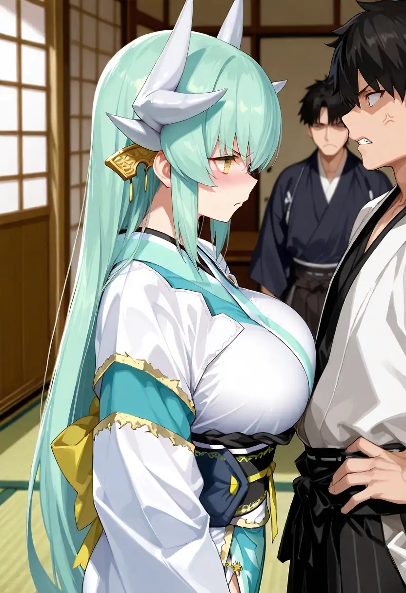 AI art "kiyohime"