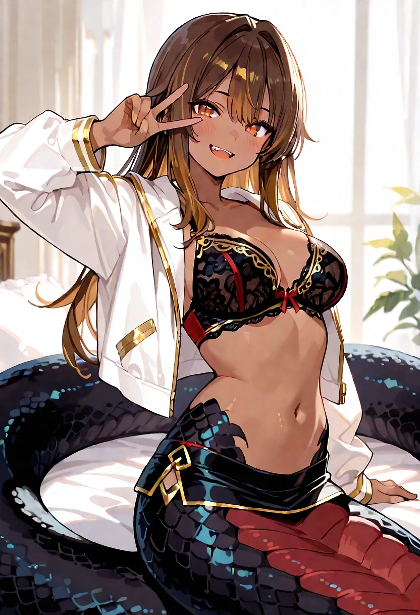 Lamia inspired by Doggomage