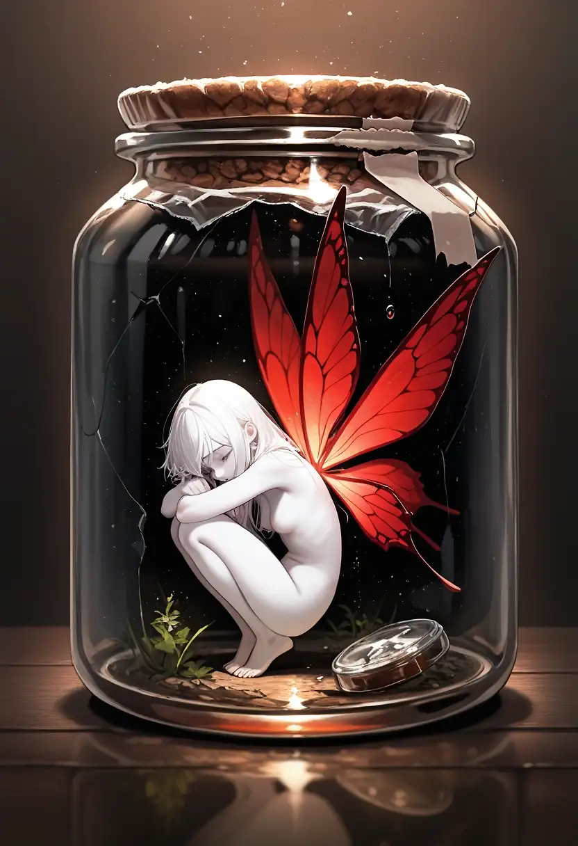 Fairies Under Glass