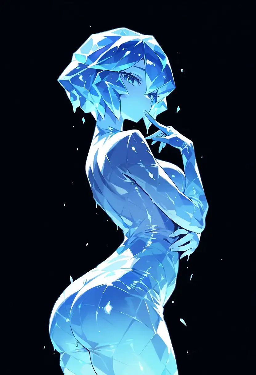AI art "Elemantal girl"