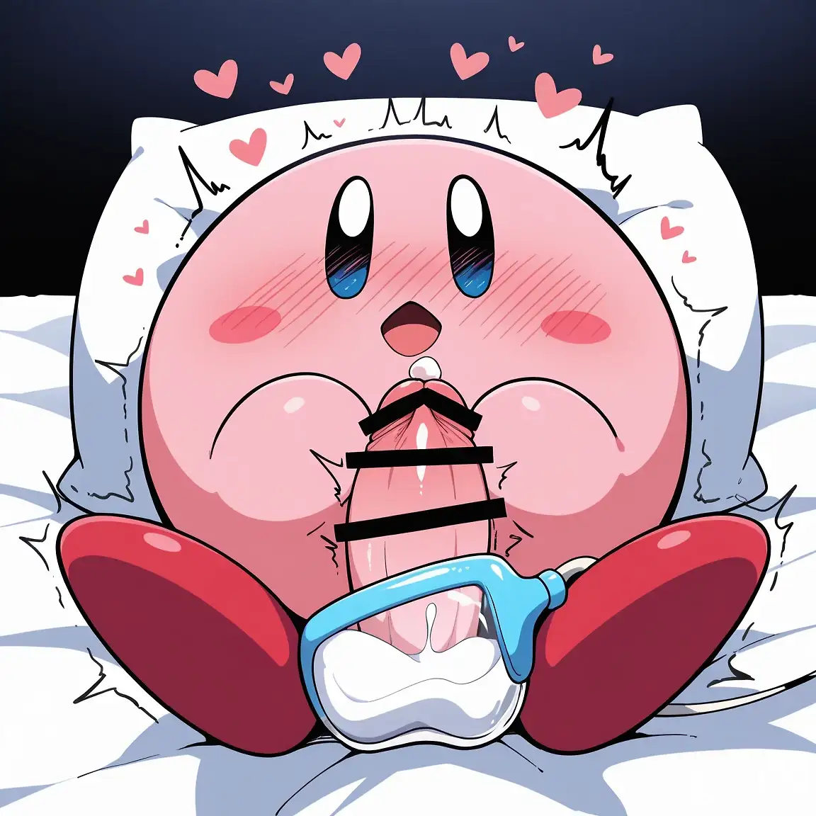 AI art "Kirby"