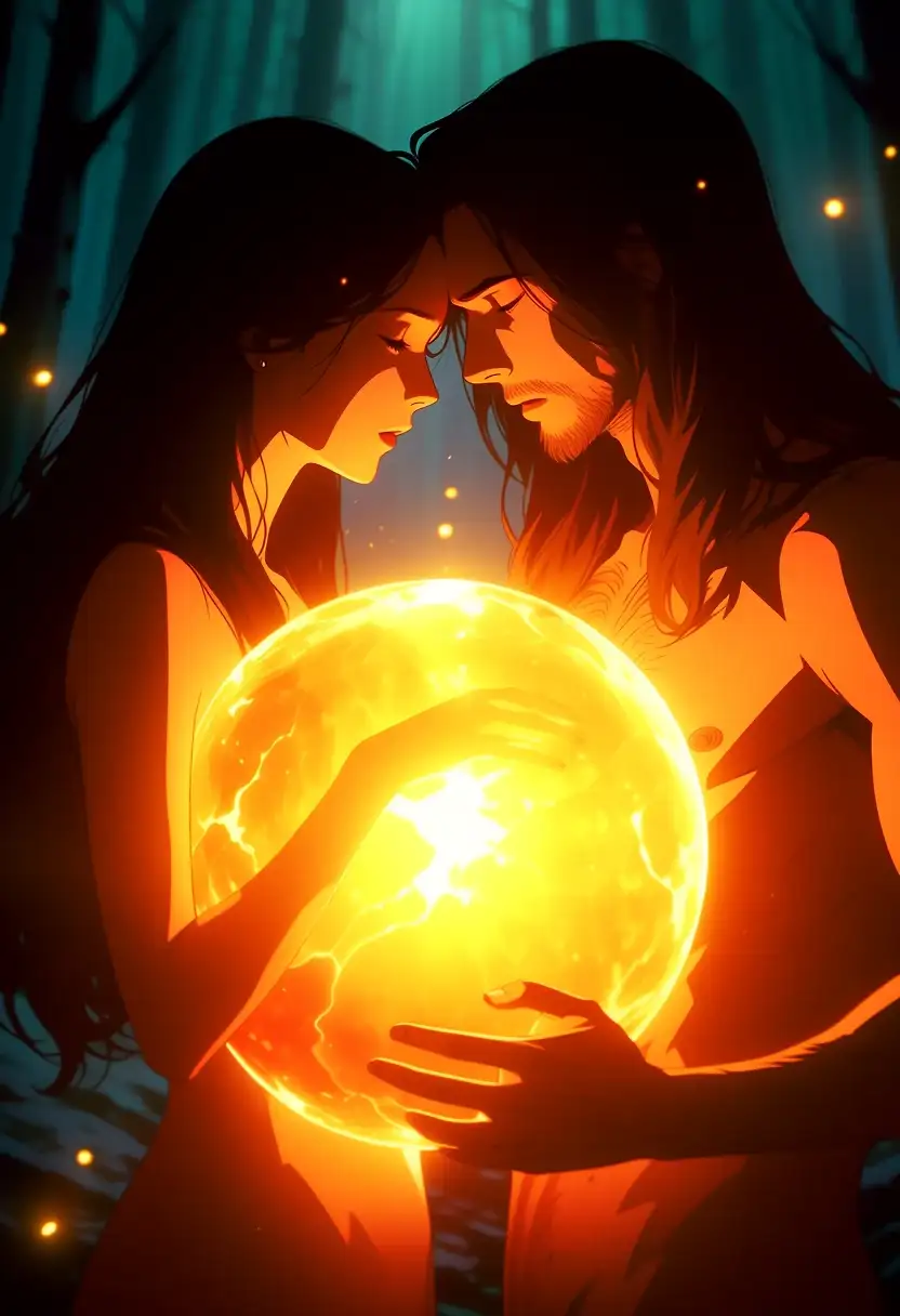 AI art 'The orb of life'