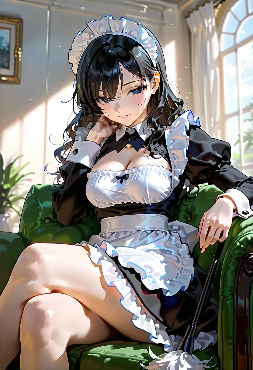 AI art "It's Never The Maids Day Off" with user description "@octavian @peterco @warmicestudios @smut317 @gildenstein @cef_ultra @casca_kirei-onna @heihund @bad77 @a_casual_prompter @parda @terror2 @hollenwulf @varcolac @goobygubby @cro_bo @saltymajor778@ririfake 
1# - Odessa
2# - Elvina
3# - Violet Blade
4# - Lysandra
5# - Carmine
6# - Aerith
7# - Sapphira
8# - Caltine
9# - Gwyndolyn
10# - Leia Lux"