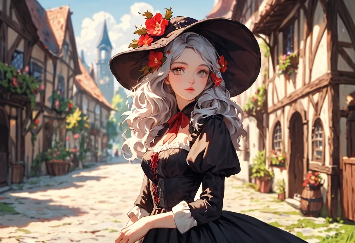 Medieval town,