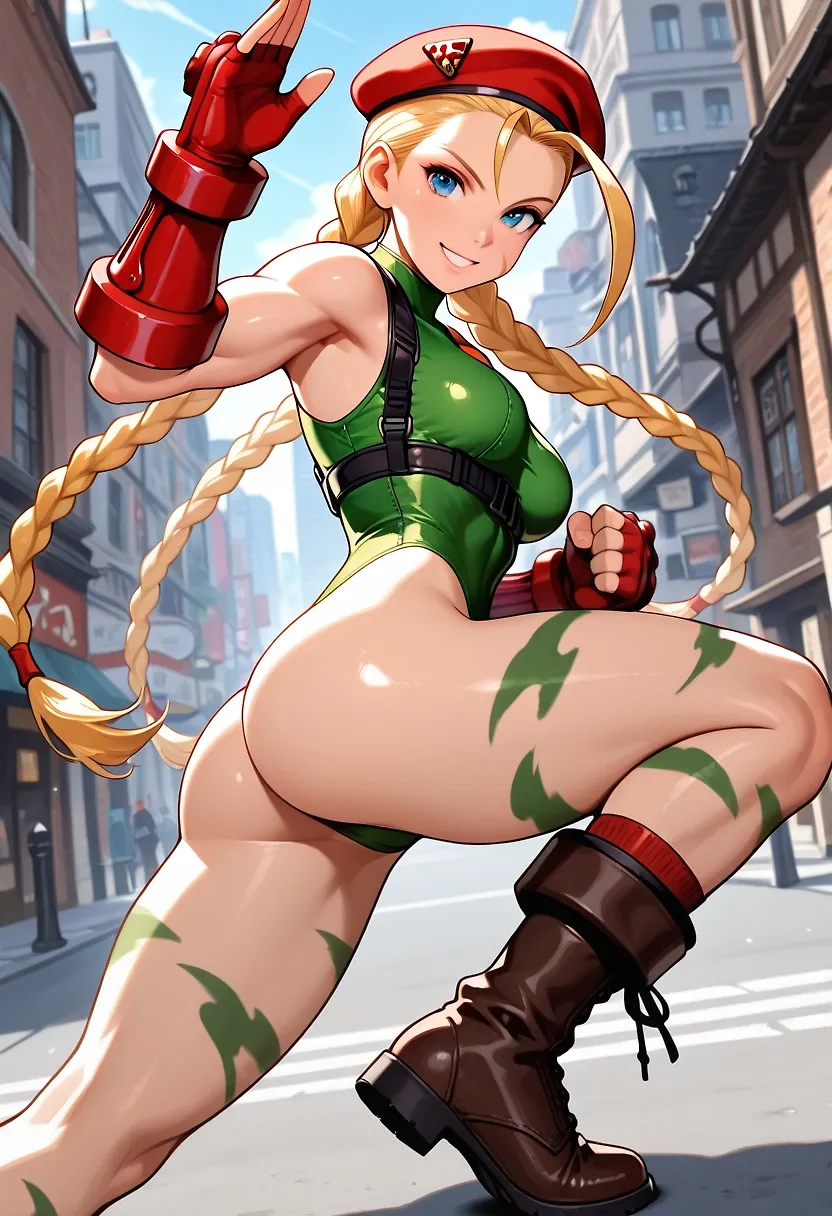 Cammy White Fighting Poses
