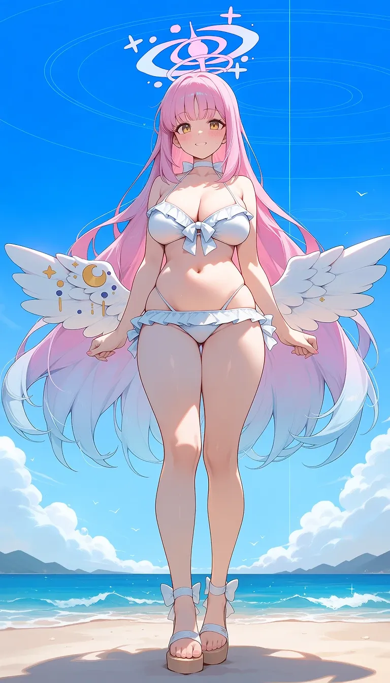 white bikini mika