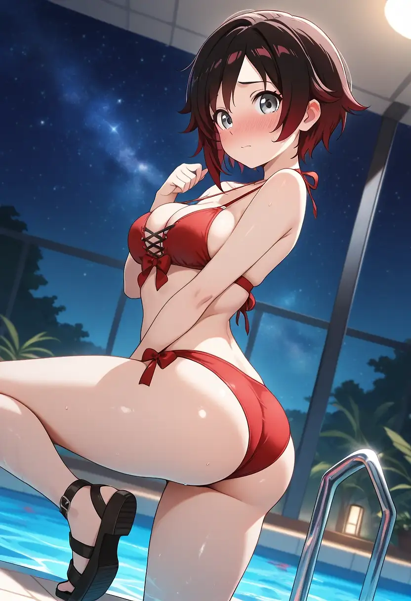 Ruby Rose Bikini