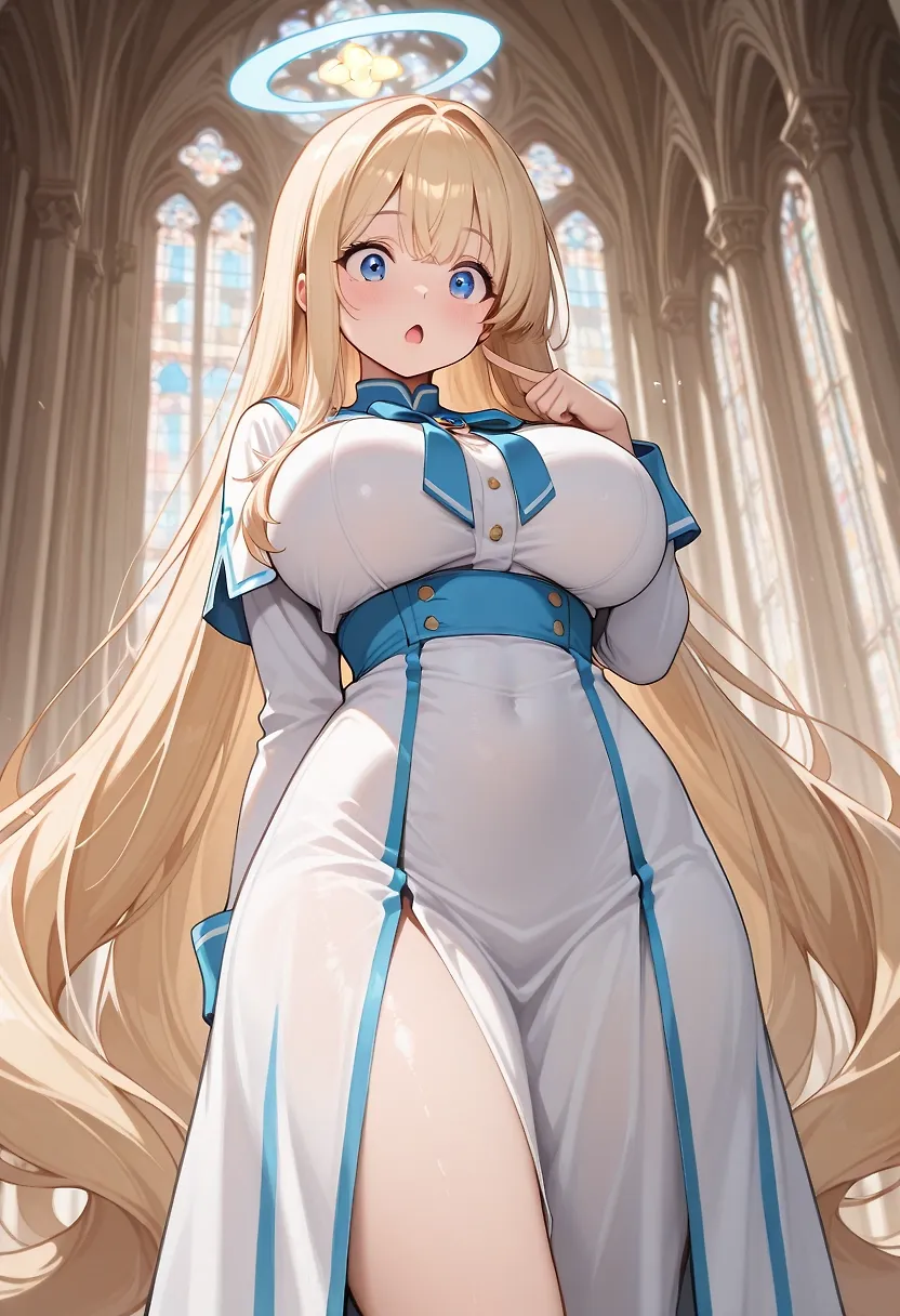 AI art "You are granted one request" with user description "…

What do you mean “me”?

(Halo is a bit inconsistent, but it was surprisingly tricky to get it close enough each time.  Also the random wings in image 5, but that pose was too good not to include)."