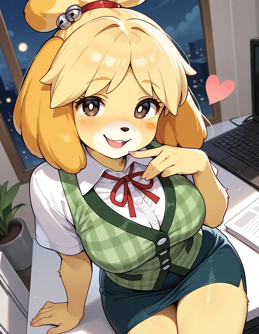 AI art "Isabelle HR violation"
